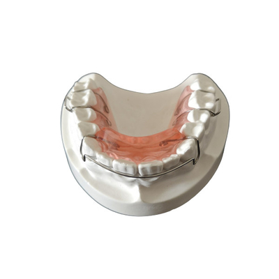 Comfortabel dragen van tandheelkundige orthodontische apparatuur