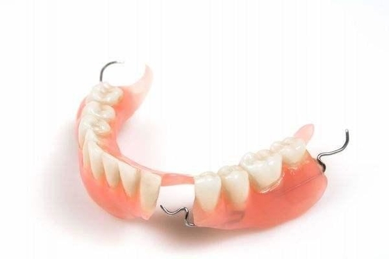 Ontbrekende Bretels Onzichtbare Kunstgebitten Snijtanden Imitatie Tijdelijke Tanden Verwijderbare Dentu