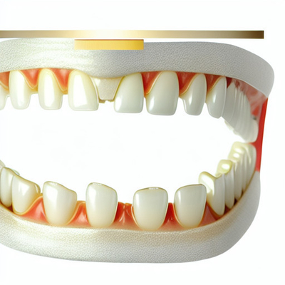 Standaard Ergonomische Roestvrij staal Orthodontische Steunen voor Betere Mondelinge Zorg