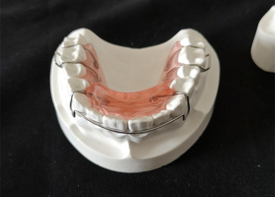Comfortabel dragen van tandheelkundige orthodontische apparatuur